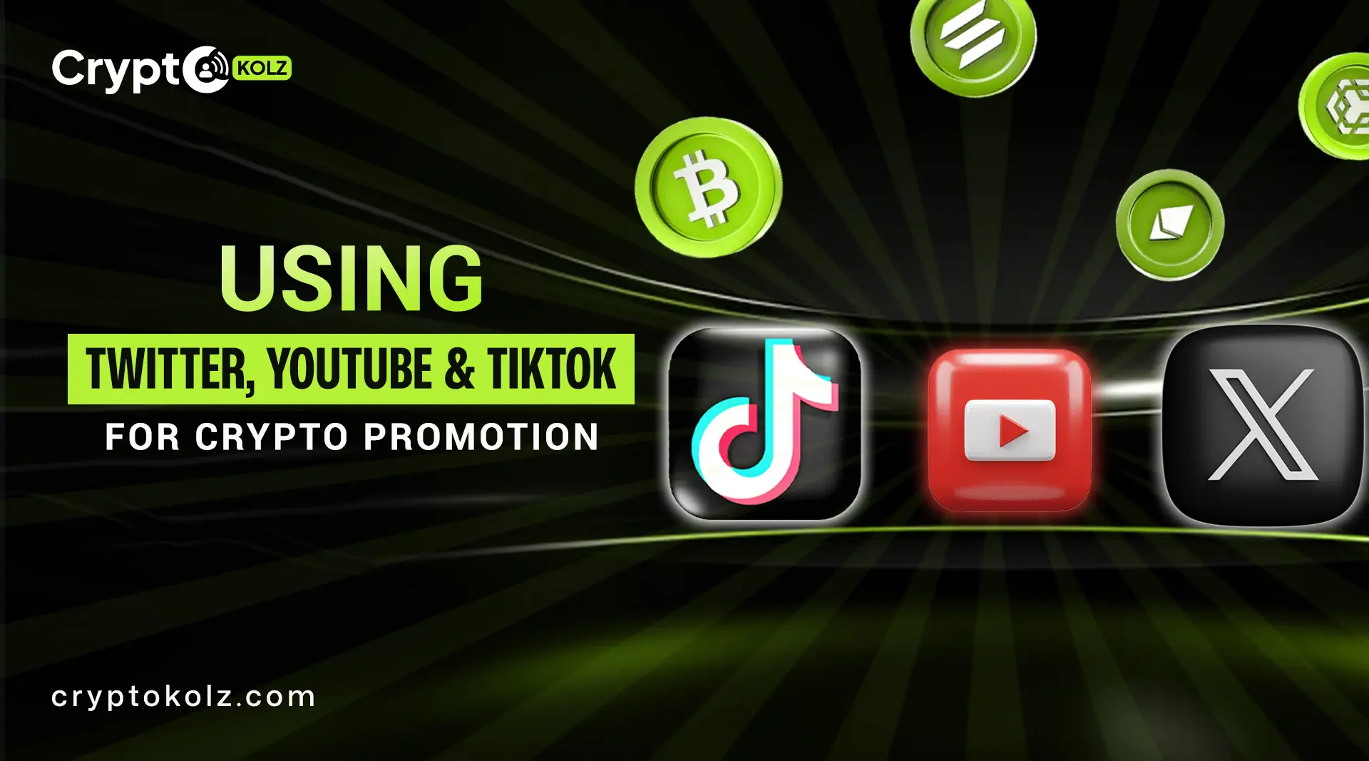 Boost Your Crypto Project on Twitter, YouTube, and TikTok