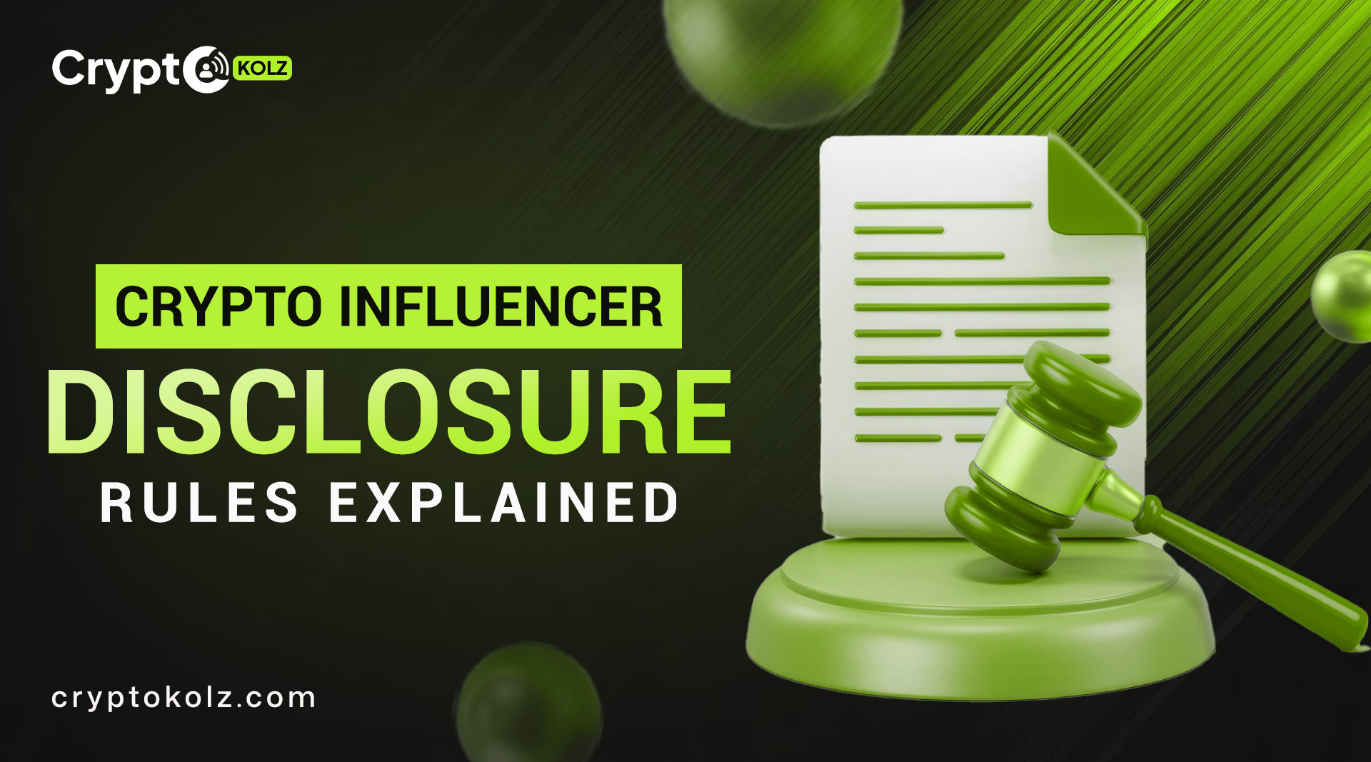 Crypto Influencer Disclosure Rules (FTC, SEC & Global Laws)
