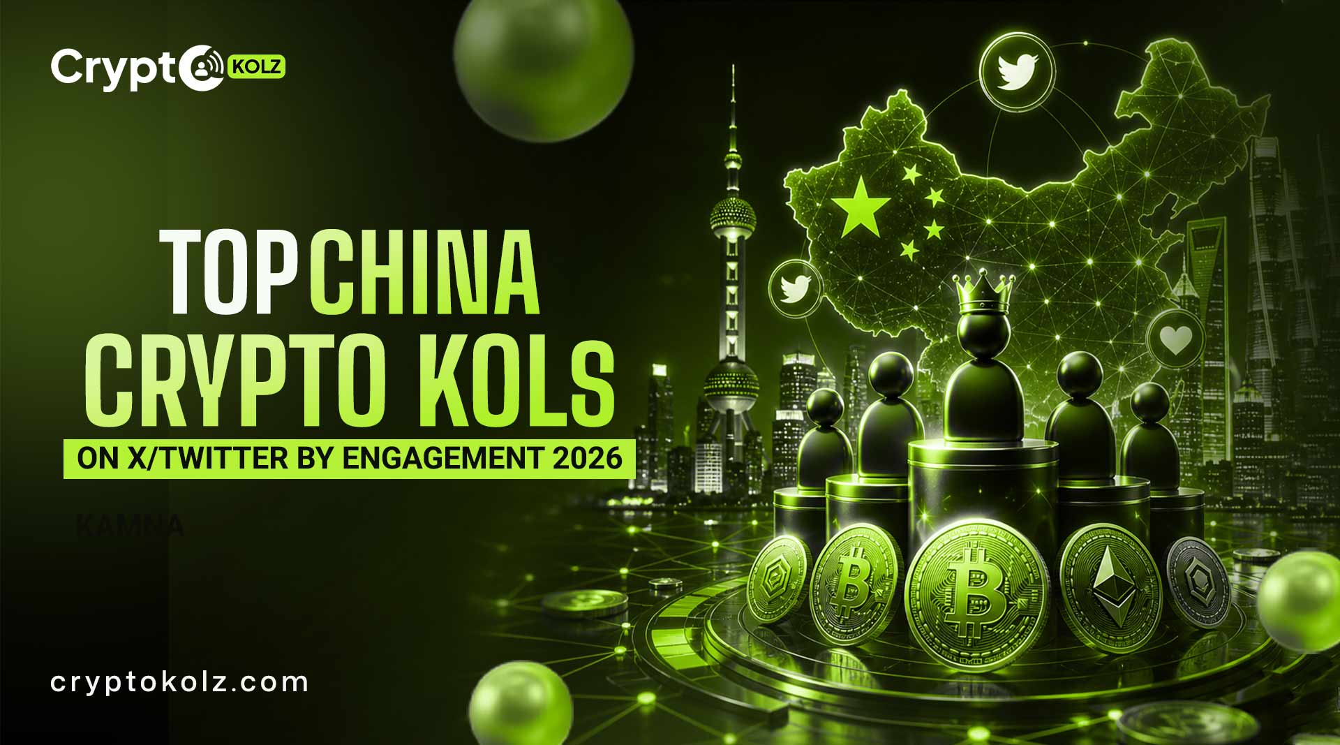 Top China Crypto KOLs on X/Twitter by Engagement 2026