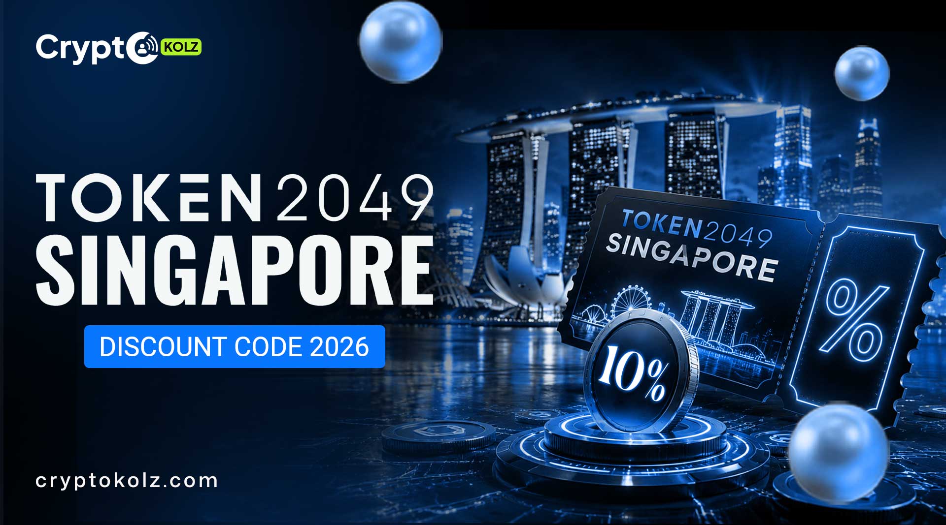 TOKEN2049 Singapore Discount Code 2026: Get 10% Off With COINGABBAR10