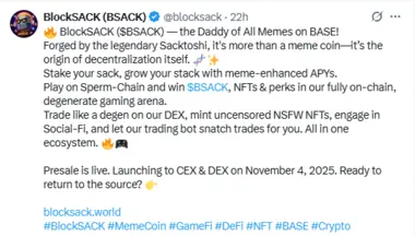 $BSACK Listing