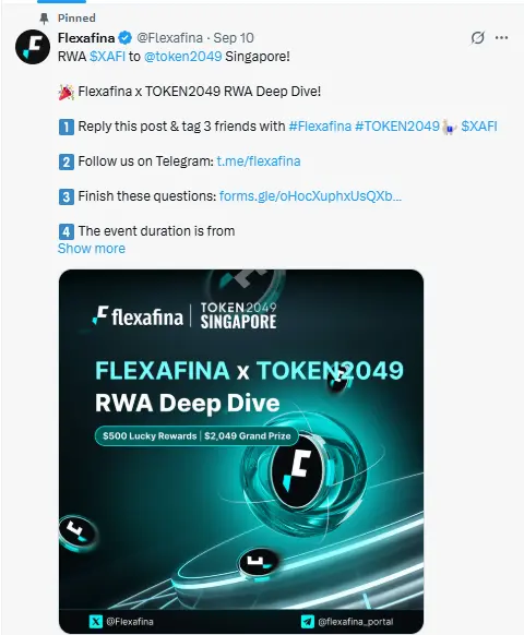 Flexafina Presale Crosses $3.95M