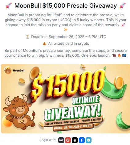 MoonBull Presale 2025