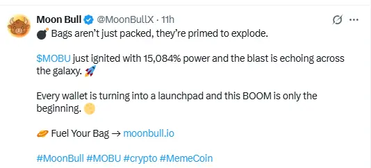 MoonBull Presale Stage 3: Hottest Crypto