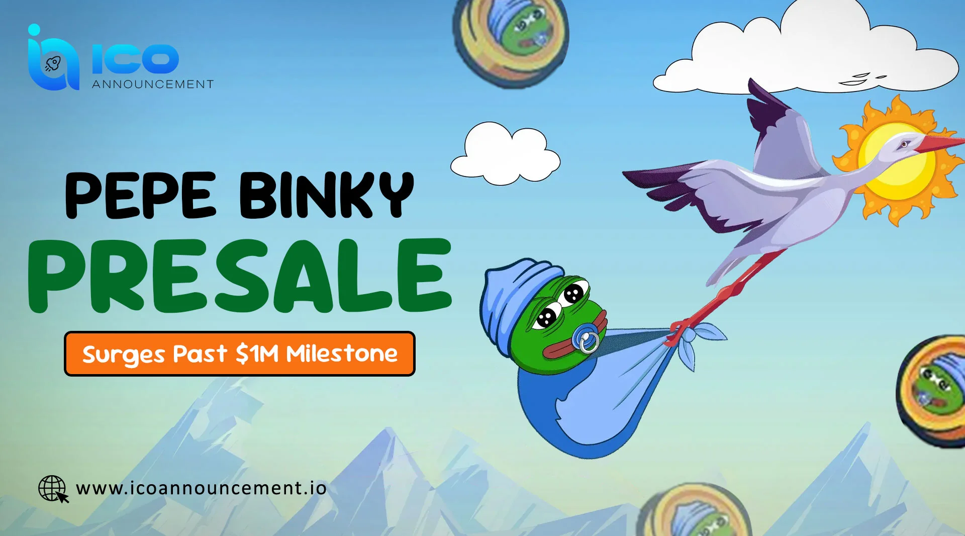 Pepe Binky Presale Crosses $1M as Next Price Stage Approaches