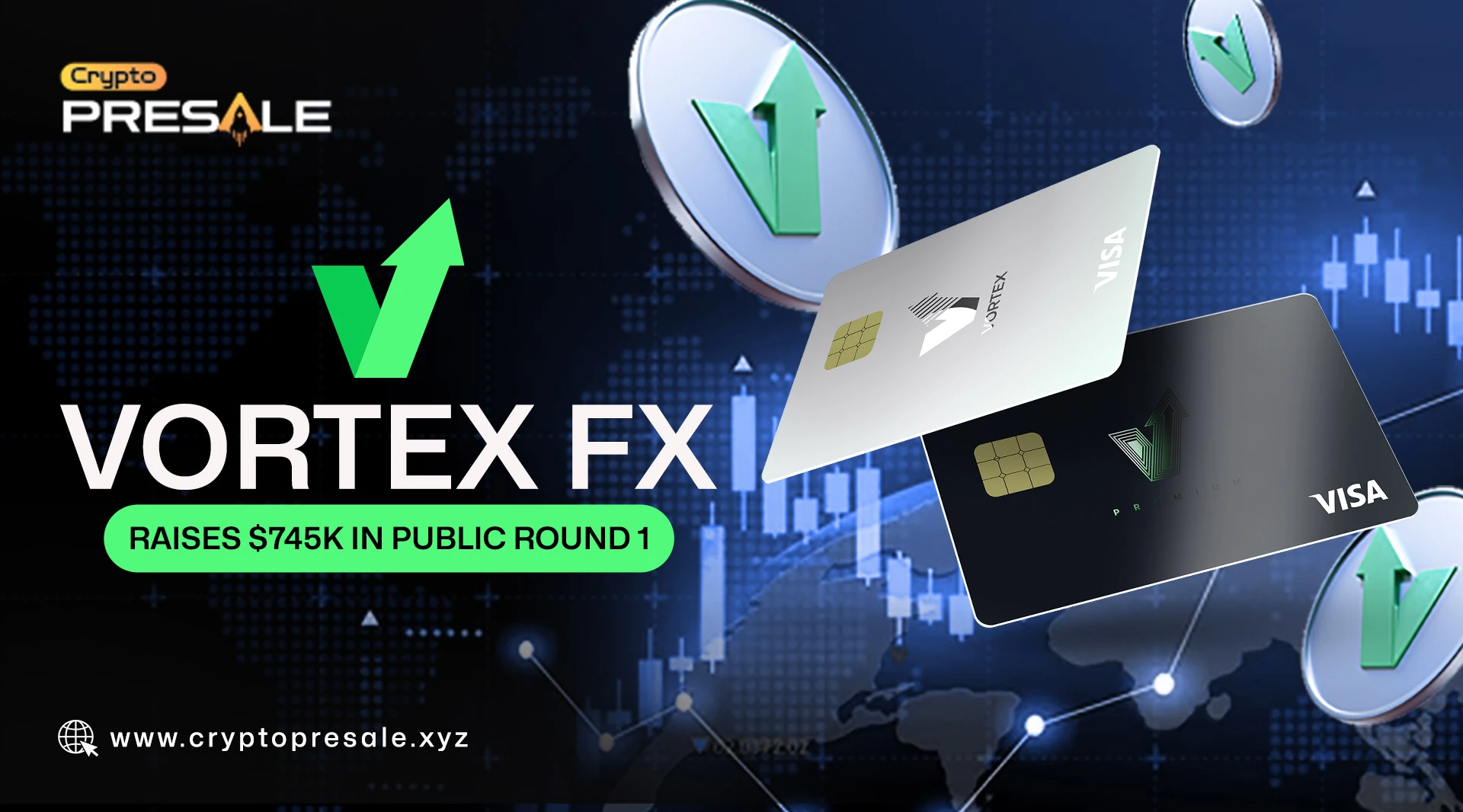 Vortex FX Raises $745K as Traders Flock to 0% Commission Model