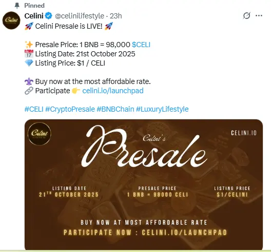 Celini Presale