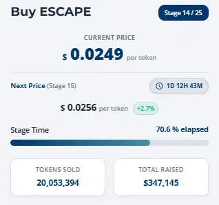 EscapeHub Presale