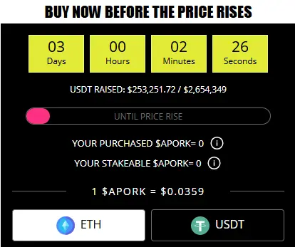 Angry Pepe Fork Presale