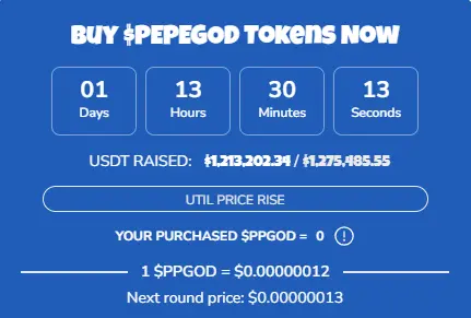 PepeGod Presale: The Next Big Meme Coin