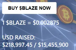 Bitcoin Blaze Presale