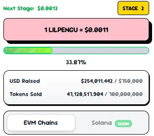 Little Pengu Presale Live