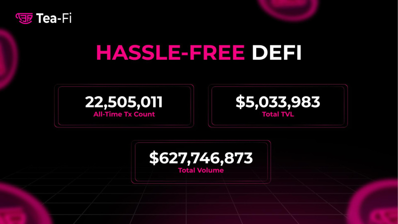 Tea-Fi Redefines DeFi: One SuperApp. Infinite Yield. Powered by $TEA