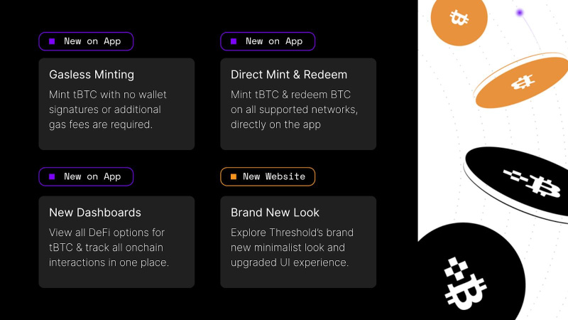 Threshold Network Enhances Bitcoin Onchain Access with tBTC